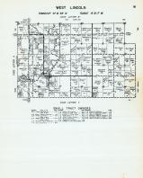 West Lincoln Township - Code Letter W, Orchard, Spring Creek, Mitchell County 1960